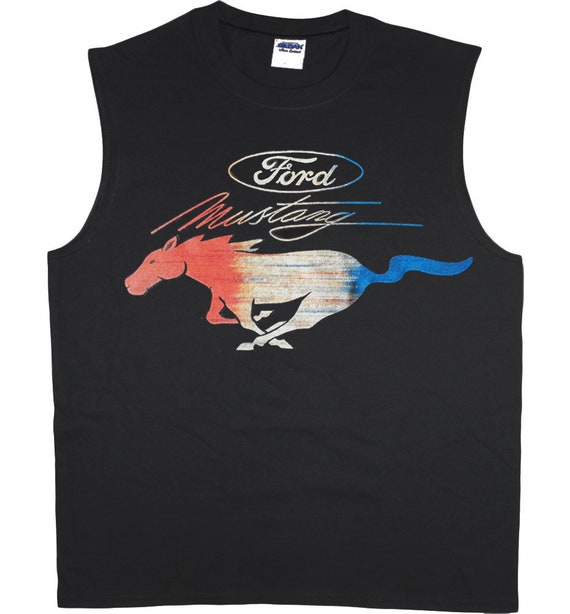 Ford Mustang Chemise Hommes Sans manches Muscle Tee