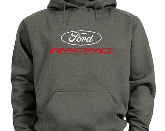 Ford Racing Design Graphic Decal Hoodie Sweatshirt