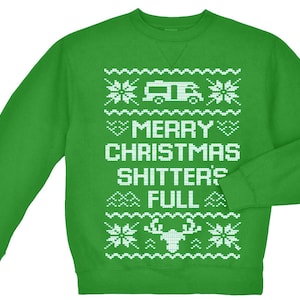 Feo suéter de Navidad para hombres camisa de Navidad divertidos