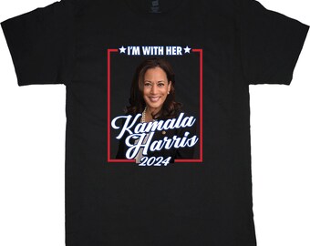 Camiseta de Kamala Harris Camisetas de campaña electoral de Harris Walz 2024