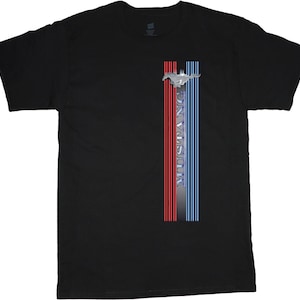 Men&#39;s T-shirt - Ford Mustang Stripe