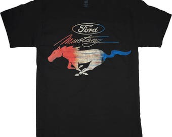 Ford Mustang T-shirt Pony Decal Tee