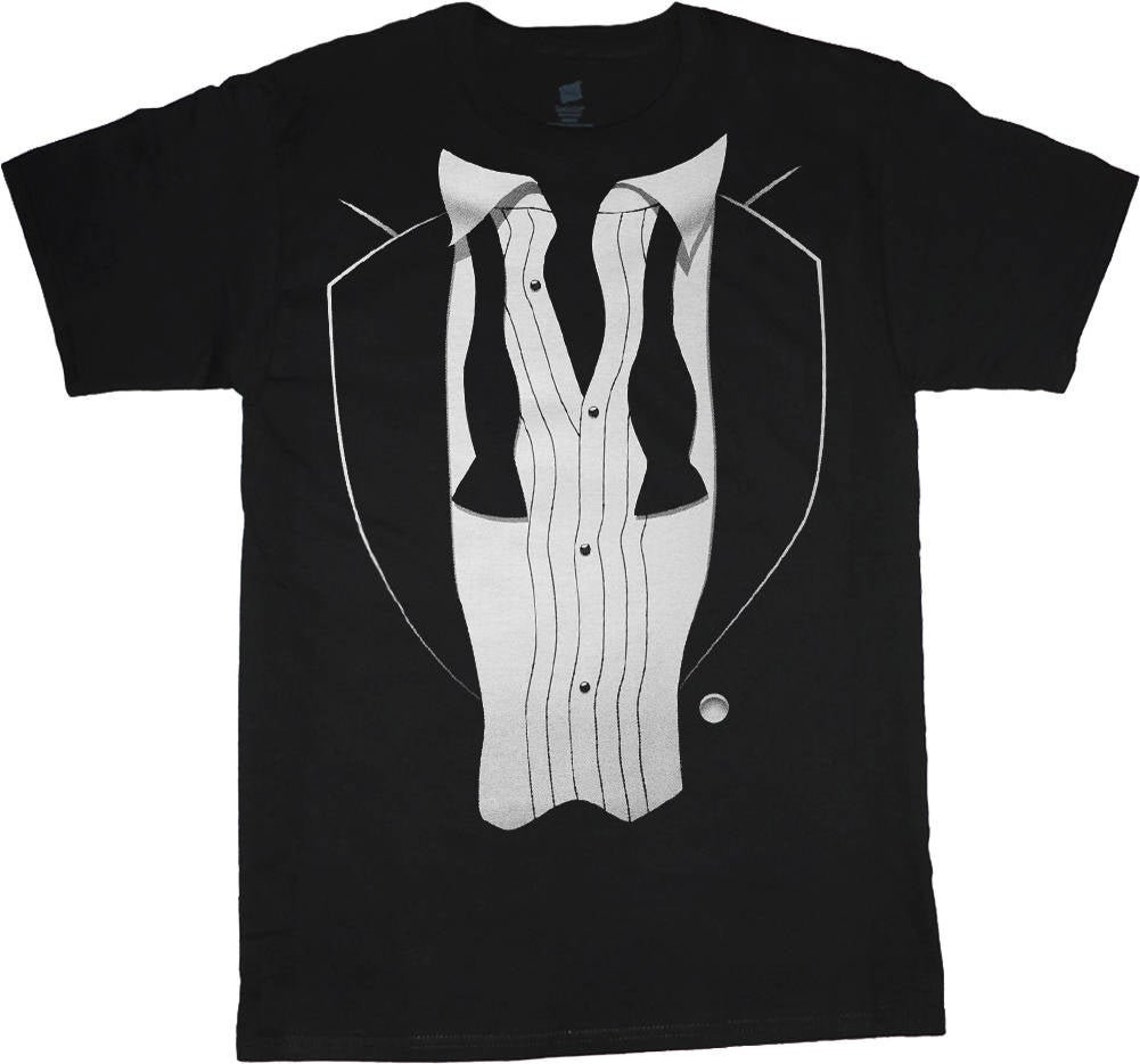 Tuxedo Shirt Mens Graphic Tee Etsy