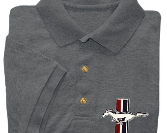 Ford Mustang koszula ford decal polo Koszulka dla mężczyzn