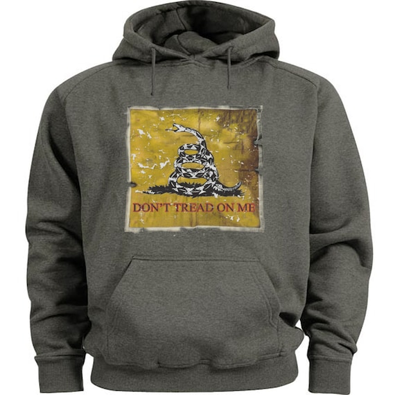 Don t tread on me hoodie sweatshirt