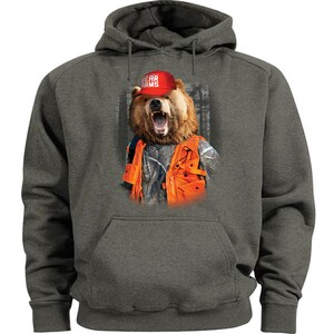 2nd Amendment Bear Hunting Hoodie Sweatshirt