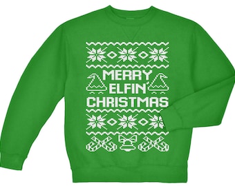 Ugly Christmas sweater for men funny christmas shirt