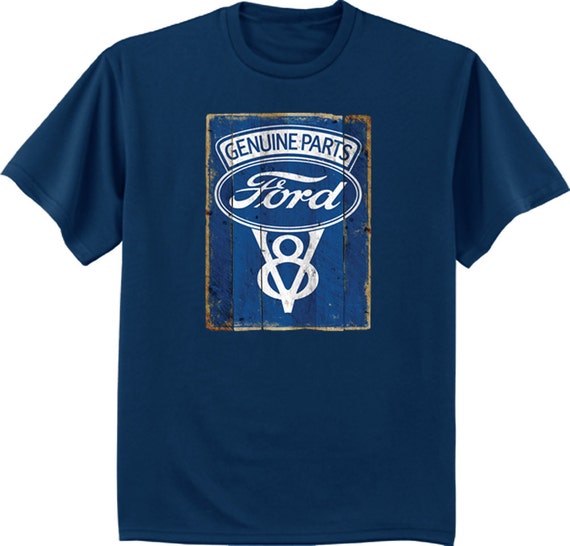 Ford Decal Shirt for Men - Tin Sign Design - Etsy