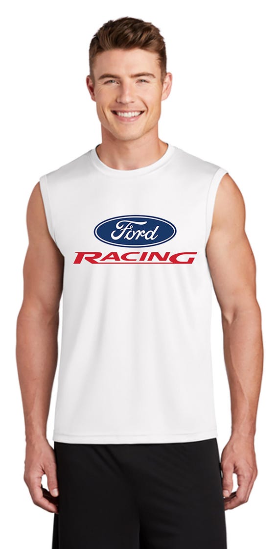 Ford Racing Performance T-shirt Mens Muscle Tee Shirt Clothing