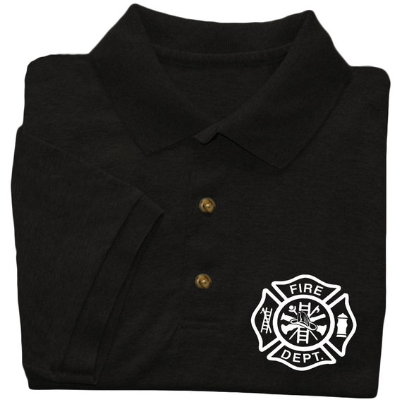 Don bombero Camiseta polo camiseta de los hombres para él papá jubilado