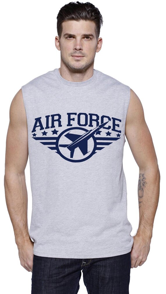 Air Force Sleeveless Shirt Military Sleeveless Shirt Training