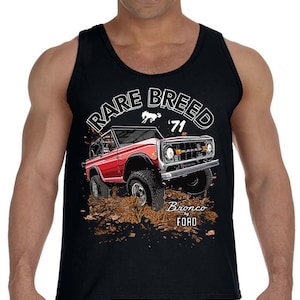 Ford Bronco Shirt Herren Tank Top Ärmelloses Muskel Tee