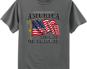 Men's T-shirt / USA Love it or Leave it