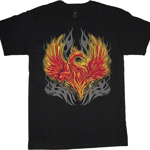 Rising Phoenix T-shirt Mens Graphic Tee
