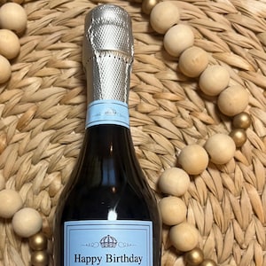 Custom Champagne Labels, Engagement Gift, Birthday Gift, Wedding Gift, Couple Gift, Champagne Gift, Personalized Champagne Gift