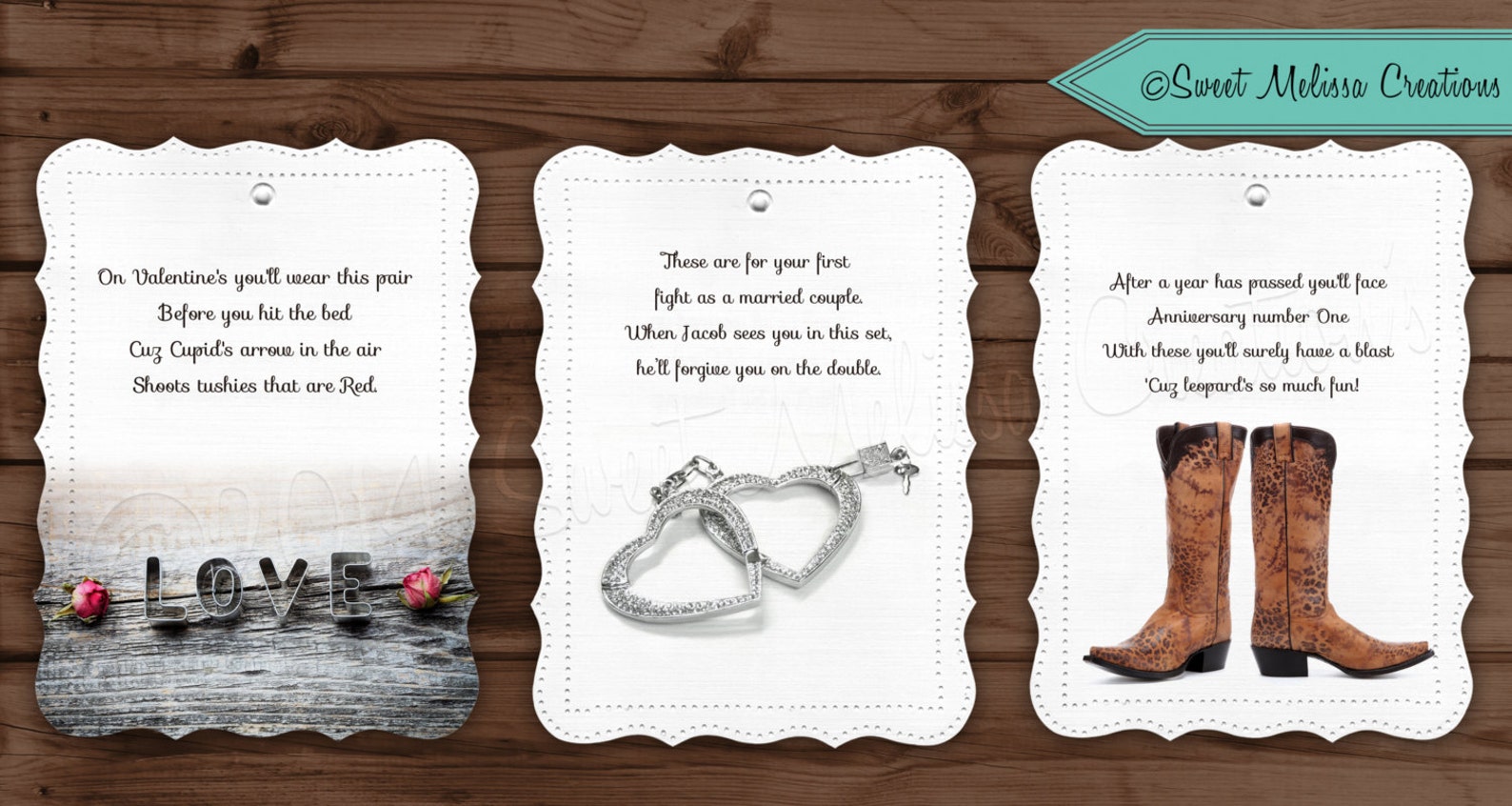 Rustic Lifelong Panty Line Poem Bridal Shower Bachelorette Etsy