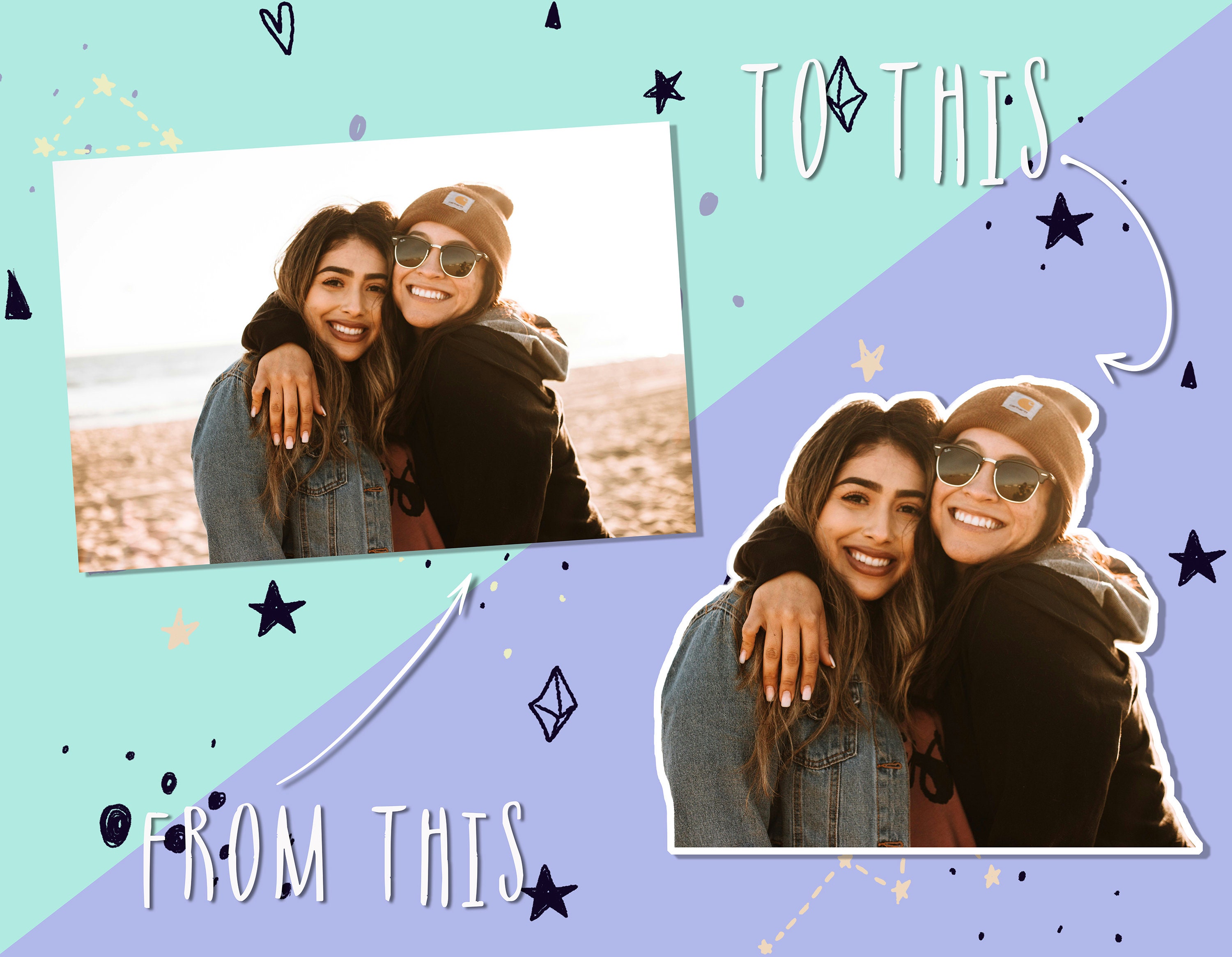 Custom Photo Stickers: Personalized Waterproof Vinyl Stickers - Etsy