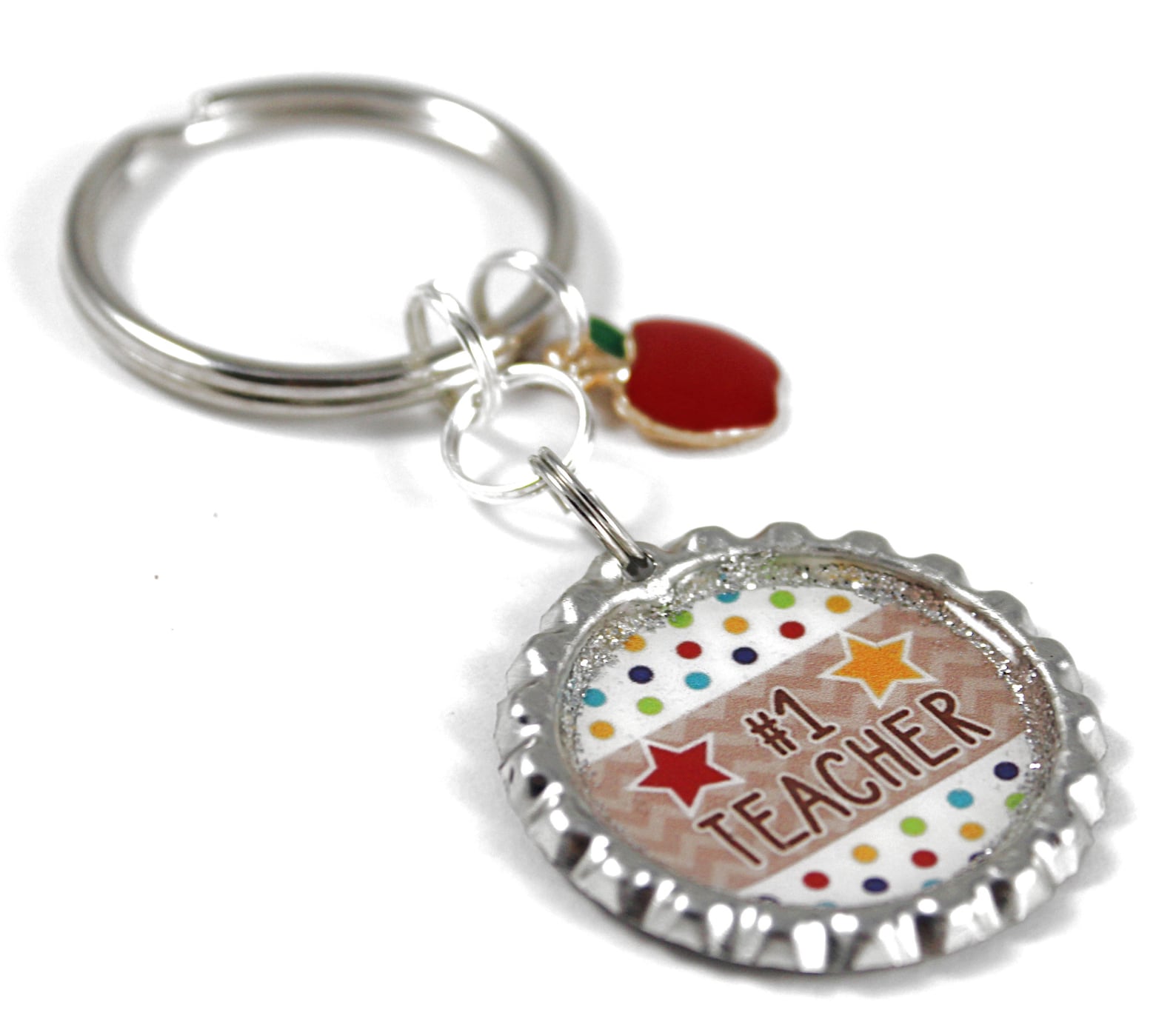Teacher Keychain Teacher Gift Teacher Appreciation Number Etsy