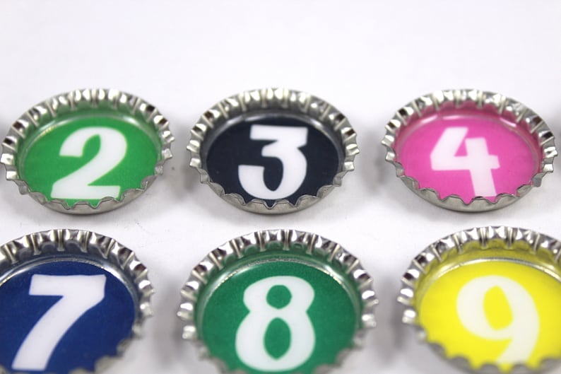Chore Chart Teacher Magnets Classroom Centers Math Magnets Number Magnets Classroom Magnets Math Centers Bottle Cap Magnets