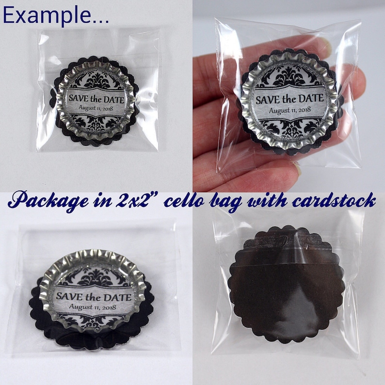 Personalized Favors Bottle Cap Magnet Custom Favors Wedding Magnets Save the Date Party Favors Wedding Favors Save the Date Magnet