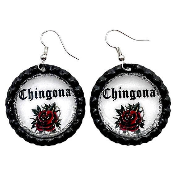 Chingona earrings deals
