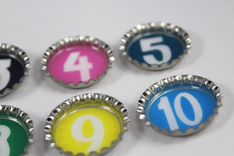 Chore Chart Teacher Magnets Classroom Centers Math Magnets Number Magnets Classroom Magnets Math Centers Bottle Cap Magnets