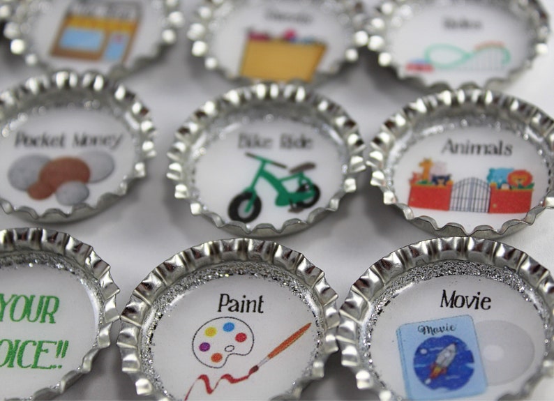 Reward Bottle Cap Rewards Incentive Bottle Etsy