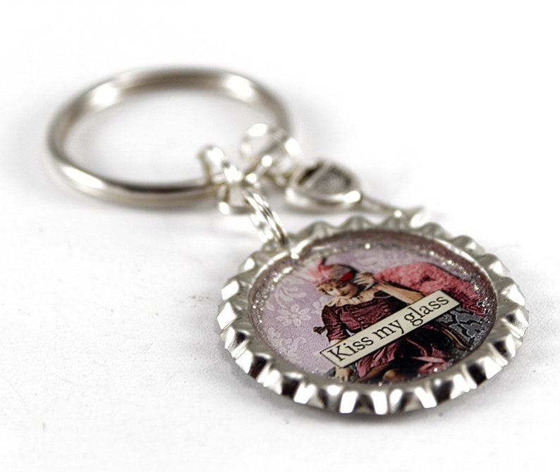 Wine Keychain Alcohol Keychain wine Lover Gift Funny Etsy