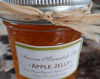 Apple Jelly/ 4 or 8 oz/ Organic