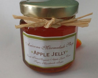 Apple Jelly/ 4 or 8 oz/ Organic