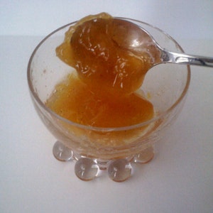 Peach PIE Jam / Georgia Peach/ Low Sugar/ Gluten Free/4 or 8 oz/ MADE To ORDER/Hostess Gift/ Birthday Gift