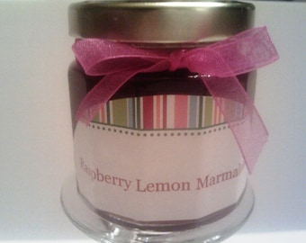 Raspberry Lemon Marmalade-4 oz //Summer Wedding-Bridal Shower Favors/ Baby Favor