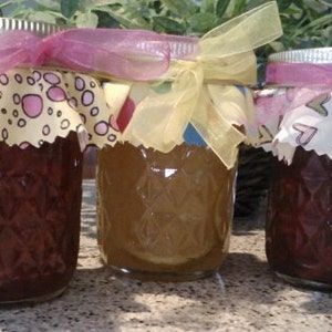 Four Pack Jam & Jelly Gift/ Hostess Gift Pack / 5 Jars/ 8 oz /Holiday Gift /Christmas Gift/ Hostess Gifts image 3