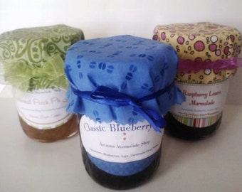 Four  Pack Jam & Jelly Gift/ Hostess Gift Pack / 5 Jars/ 8 oz /Holiday Gift /Christmas Gift/ Hostess Gifts