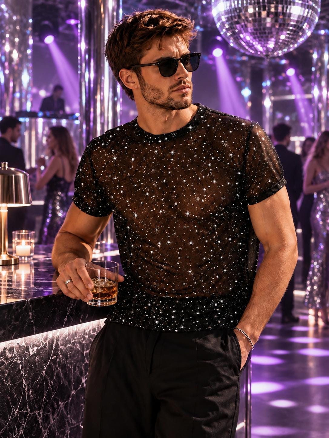 Sheer Star Top - Etsy