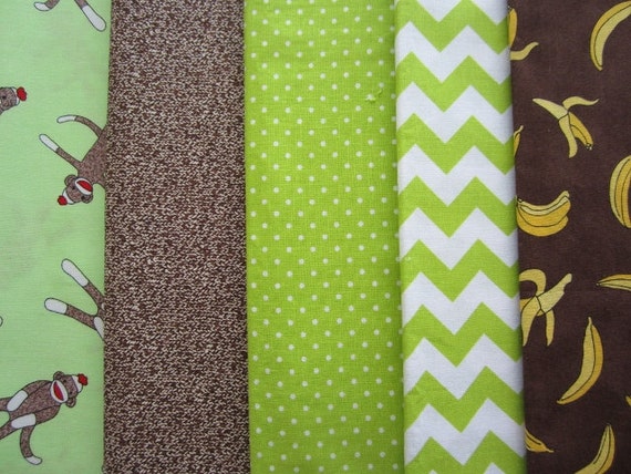 Sock Monkey Crib Quilt Crib Skirt Fitted Crib Sheet And Rail Etsy