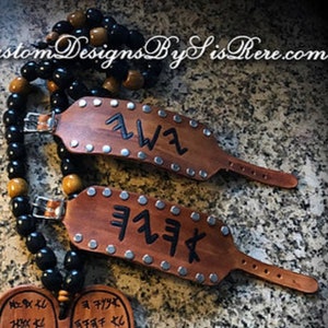 Studded Buckle Wrist Cuff