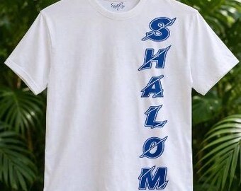 Shalom Shirt with Decorative Fringes, Custom Color