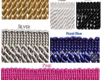 2.5&quot; (inch) Bullion Fringes - Sold Per Yard and Purchased Alone with NO other Item
