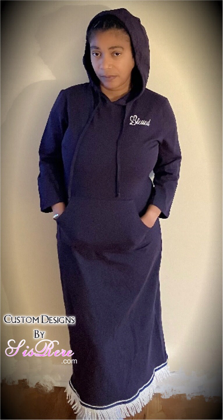ワンピース Rest & Recreation HOOD MAXI DRESS 5BNY488 Hooded Maxi Jersey Dress - Etsy