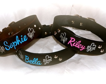 Custom Leather Dog Collar