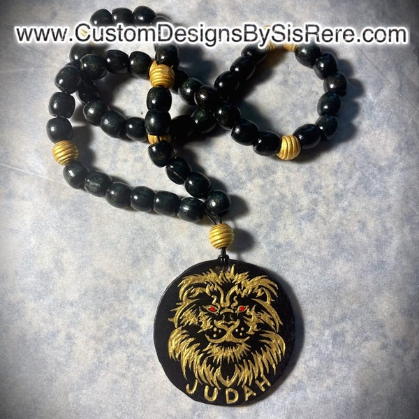 Lion of Judah Medallion Necklace