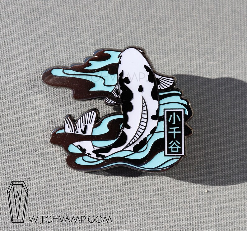 Ojiya Nishikigoi Koi Fish Japanese Koi Enamel Pins Japan Art Pin Gift Study Abroad 1.77 45mm Japanese Style Accessory Fish Pin