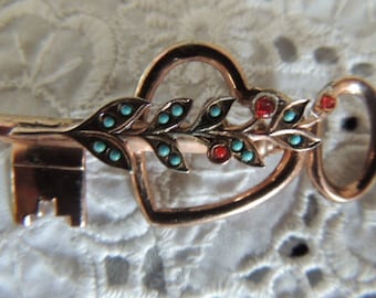 Vintage 1940's Brooch Signed Coro / Sterling