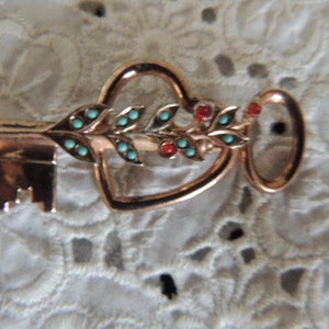 Vintage 1940's Brooch Signed Coro / Sterling image 3