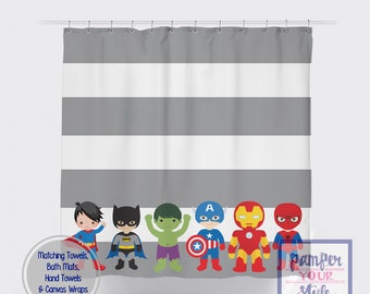 Handmade Products Batman Logo Movie Cotton Fabric Window Curtain