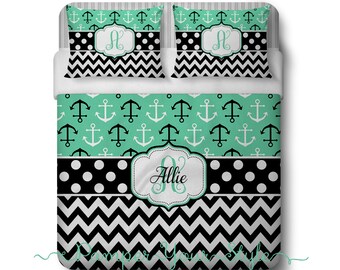 Items Similar To Nautical Anchor Comforter Or Duvet Anchor And