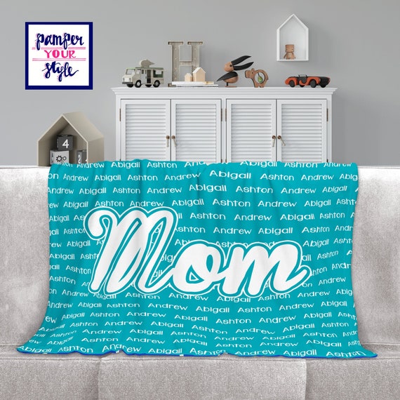 Gift for Mom From Kids Moms Blanket Gifts for Mom Gift 