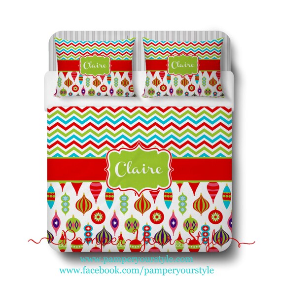 Christmas Decorations Christmas Bedding Duvet or Comforter Etsy