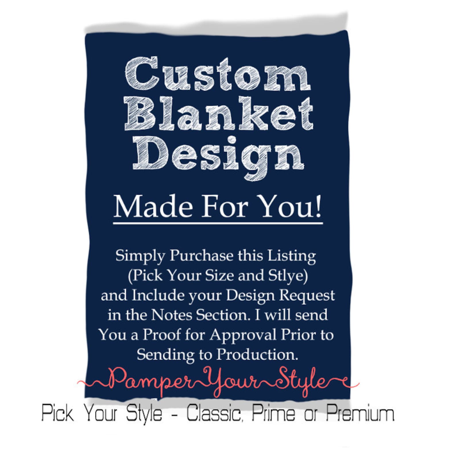 Custom Blanket Design Your Own Blanket Spirit Blanket Etsy